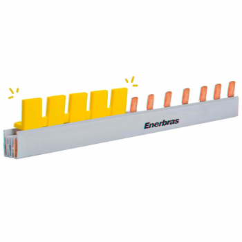 Isolador de Proteção para Pino Fase Amarelo - Enerbras